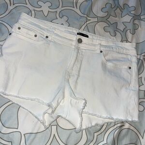 Gap White Denim Shorts